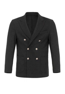 Antioch Winterjacke Irmgard Dunkelgrau/Grau/Schwarz
