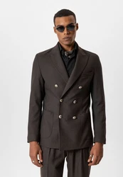 Antioch Winterjacke Irmgard Khaki/Dunkelgrün/Grau/Braun