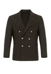 Antioch Winterjacke Irmgard Khaki/Dunkelgrün/Grau/Braun