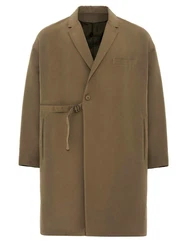 Antioch Wintermantel Adalheida Khaki/Dunkelgrün/Beige/Braun