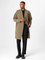 Antioch Wintermantel Adalheida Khaki/Dunkelgrün/Beige/Braun