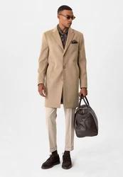 Antioch Wintermantel Loris Beige/Braun