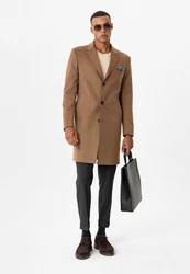Antioch Wintermantel Loris Braun/Beige/Khaki