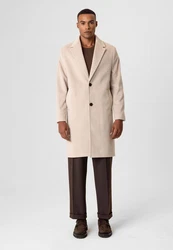 Antioch Wintermantel Gianluigi Beige/Braun