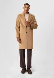 Antioch Wintermantel Gianluigi Beige/Braun