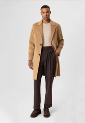 Antioch Wintermantel Gianluigi Beige/Braun