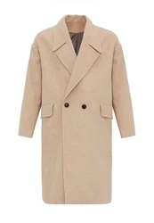 Antioch Wintermantel Aelbehrt Beige/Braun/Khaki