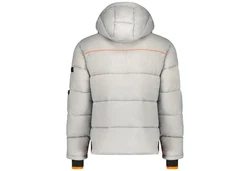 Geographical Norway Winterjacke Parka CX Grau/Orange/Beige/Hellgrau