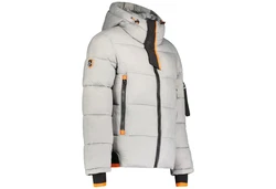 Geographical Norway Winterjacke Parka CX Grau/Orange/Beige/Hellgrau