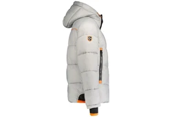 Geographical Norway Winterjacke Parka CX Grau/Orange/Beige/Hellgrau
