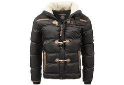 Geographical Norway Winterjacke Designer Herren Outdoorjacke Schwarz/Dunkelgrün/Khaki/Dunkelbraun