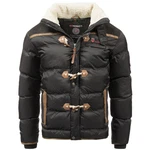 Geographical Norway Winterjacke Designer Herren Outdoorjacke Schwarz/Dunkelgrün/Khaki/Dunkelbraun