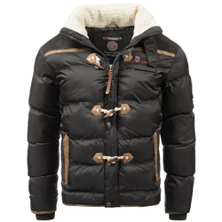 Geographical Norway Winterjacke Designer Herren Outdoorjacke Schwarz/Dunkelgrün/Khaki/Dunkelbraun