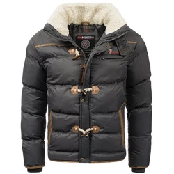 Geographical Norway Winterjacke Designer Herren Outdoorjacke Schwarz/Dunkelgrün/Khaki/Dunkelgrau