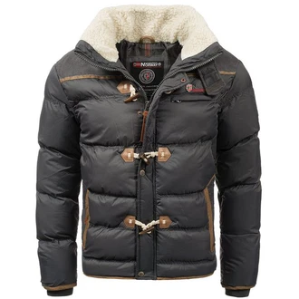 Geographical Norway Winterjacke Designer Herren Outdoorjacke Schwarz/Dunkelgrün/Khaki/Dunkelgrau