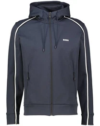 Sweatjacke Herren Sweatjacke mit Kapuze SAGGY (1-tlg)