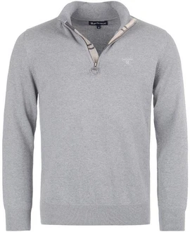Barbour Strickpullover Troyer Tain 