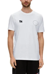 s.Oliver Kurzarmshirt T-Shirt Weiß/Schwarz/Dunkelblau/Rot/Türkis/Creme