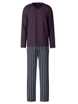 CALIDA Pyjama Relax Streamline Herren lila/plum