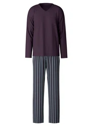 CALIDA Pyjama Relax Streamline Herren lila/plum