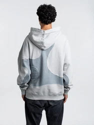 Pegador Miner Boxy Hoodie Grau/Hellgrau/Weiß/Silber