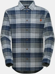 Langarmhemd Trovat Longsleeve Shirt Men steel-marine