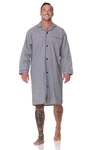 Normann Pyjama Herren langarm Nachthemd 
