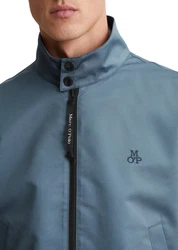 Marc O'Polo Outdoorjacke Micro-Canvas Grau/Hellblau/Blau/Dunkelblau