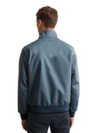 Marc O'Polo Outdoorjacke Micro-Canvas Grau/Hellblau/Blau/Dunkelblau