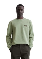Marc O'Polo Sweatshirt Hellgrün/Grün/Dunkelgrün/Khaki