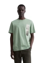 Marc O'Polo T-Shirt Grün/Hellgrün/Dunkelgrün