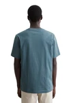 Marc O'Polo T-Shirt Blau/Grau/Türkis