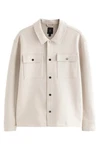 Next Jersey-Hemdjacke mit Struktur (1-St) Beige/Khaki/Braun/Grau