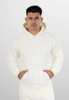 Smilodox Hoodie Ren Weiß/Creme/Khaki/Grau