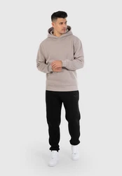 Smilodox Hoodie Ren Braun/Grau/Beige/Lila