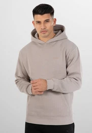 Hoodie Ren, Warmer Baumwoll-Pullover mit groer Kapuze und mit Kngurutasche -