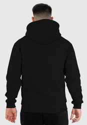 Smilodox Hoodie Ren Schwarz