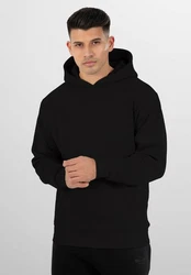 Smilodox Hoodie Ren Schwarz
