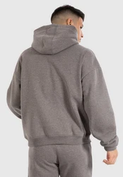 Smilodox Hoodie Walker Dunkelgrau/Hellgrau/Grau/Braun