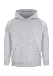 Smilodox Hoodie Walker Grau/Hellgrau