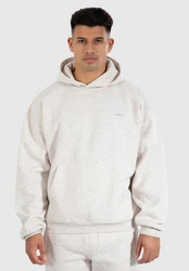 Smilodox Hoodie Walker Grau/Silber/Hellgrau/Beige/Weiß