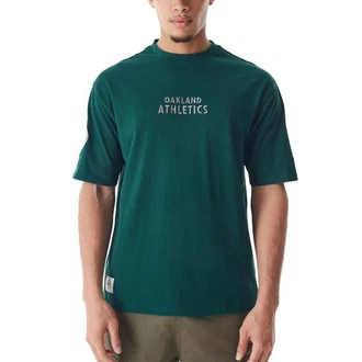New Era T-Shirt MLB Tartan Oakland Athletics
