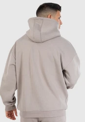 Smilodox Hoodie Rami Oversize Kapuzenpullover Beige/Braun/Grau/Lila