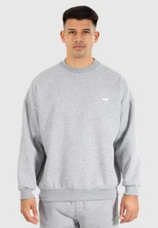 Smilodox Sweatshirt Kade Grau/Hellgrau