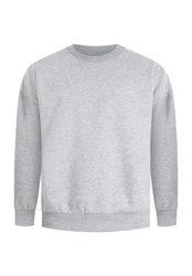 Smilodox Sweatshirt Kade Grau/Hellgrau