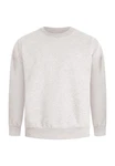 Smilodox Sweatshirt Kade Grau/Khaki/Beige/Weiß