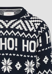 Strickpullover Weihnachtspullover aus Baumwolle