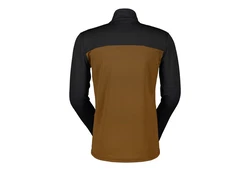 Scott Stehkragenpullover Defined Light Pullover Braun/Orange