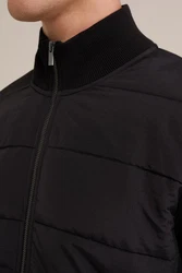 WE Fashion Cardigan Schwarz/Braun