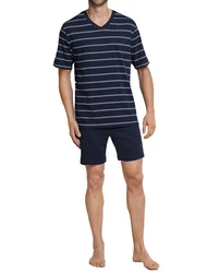 Schiesser Shorty selected! premium inspiration Schlafanzug/Pyjama 